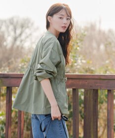 Tiaclasse 【新色追加・洗える】メモリーノーカラードロストブルゾン