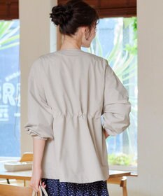 Tiaclasse 【新色追加・洗える】メモリーノーカラードロストブルゾン