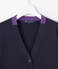 23区GOLF 【WOMEN】【ウォッシャブル】ニットカーデガン