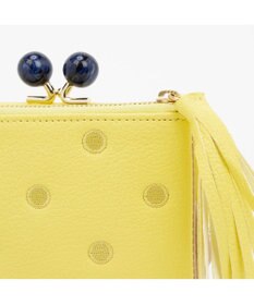 UNBILLION ペルケ perche / アクリル玉がま口2つ折り財布