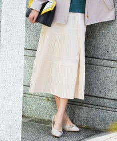 ANY SIS プリーツ切替 スカート