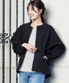 Tiaclasse 【新色追加・洗える】メモリーノーカラードロストブルゾン