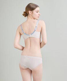 une nana cool 【脇高で背中スムージングブラジャー】さあわたし　レース