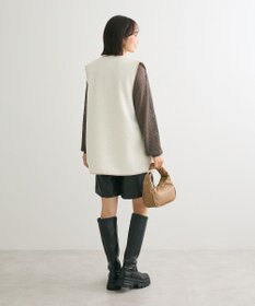 Green Parks ラメシアーリブニットプルオーバー