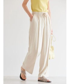 AMERICAN HOLIC リネンブレンドワイドイージーパンツ