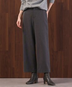 J.PRESS LADIES 【WEB限定カラーあり】T/Rアルガンシルク ワイド パンツ ライトグレー系