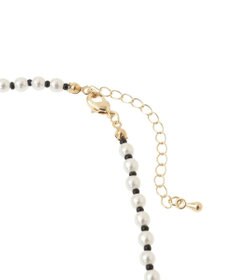 Green Parks ・ＨＡＬＦ　ＴＩＭＥ　パール＆カラービーズネックレス