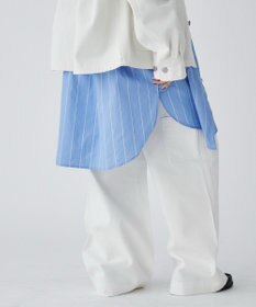 WEGO 【ユニセックス着用ITEM】ルーズペインターパンツ