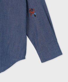 Paul Smith ダンガリー エンブロイダリーシャツ