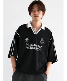 CRAFT STANDARD BOUTIQUE 接触冷感/UVカット/イージーケア/ストレッチ/ゲームシャツ-A