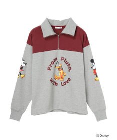 Green Parks Ｄｉｓｎｅｙ／裏毛ハーフＺＩＰスウェットII