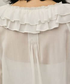 GRACE CONTINENTAL フリルブラウス