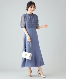 ANY SIS 【Lily Calin】レーストップス×マーメイド ドレス セット