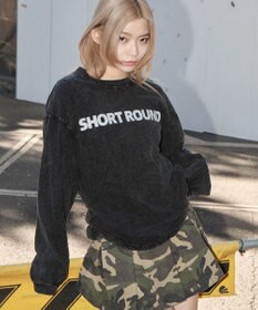 WEGO 【ユニセックス着用ITEM】ケミカルウォッシュグラフィックT（LS）
