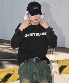 WEGO 【ユニセックス着用ITEM】ケミカルウォッシュグラフィックT（LS）