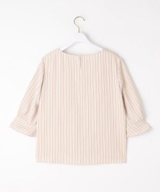 ANY SIS S 【洗える】ラッフルフレアジョーゼット ブラウス