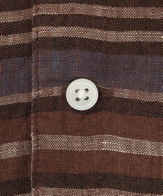 J.PRESS MEN フレンチリネンビッグチェックシャツ