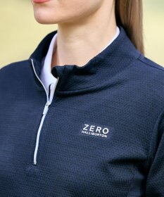 ZERO HALLIBURTON ハーフジップミドルレイヤープルオーバー ZHG-W6S2a 85215
