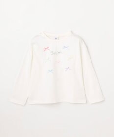 ANY KIDS 【綿100%】リボンアソート 長袖Tシャツ