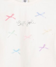 ANY KIDS 【綿100%】リボンアソート 長袖Tシャツ