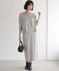 組曲 【美人LABコラボ・ご好評につき追加販売 / 新色追加】ブリングニットアンサンブル