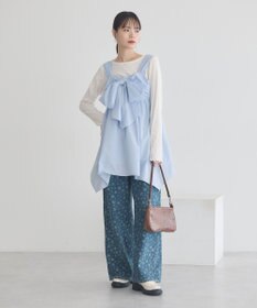 earth music&ecology タックホックデニムパンツ