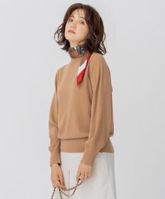 23区 S 【洗える】セミウーステッドウール パフスリーブ ニット