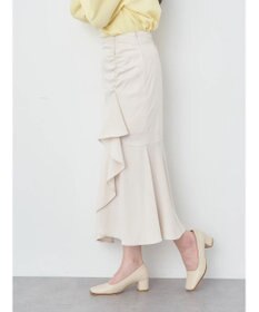 earth music&ecology 切り替えラッフルスカート