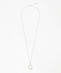 J.PRESS LADIES ステンレスオーバルネックレス