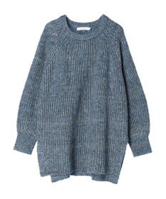 AMERICAN HOLIC Ｍｉｘヤーンラグランニットプルオーバー