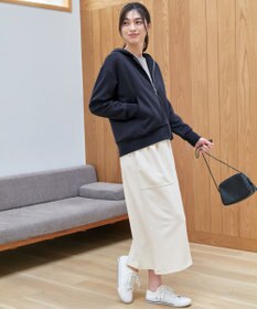 ANY L カットジョーゼットベイカースカート