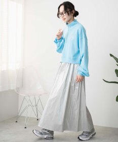 WEGO ハーフジップショートスウェット