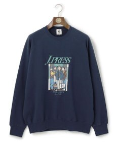 J.PRESS MEN 【AaronChang】【UNISEX】プリントスウェット シャツ