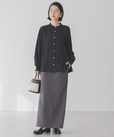 AMERICAN HOLIC サラックールタックブラウス