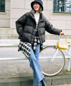 組曲 【前後着用可 / 加藤ローサさん着用】スムースストレッチタートル ニット