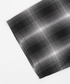 WEGO 【ユニセックス着用ITEM】グラフィックオンブレチェックシャツ（SS）