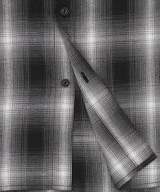 WEGO 【ユニセックス着用ITEM】グラフィックオンブレチェックシャツ（SS）