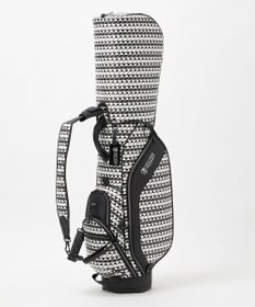23区GOLF 【UNISEX】フラッグ総柄キャディバッグ　他と被らないデザイン