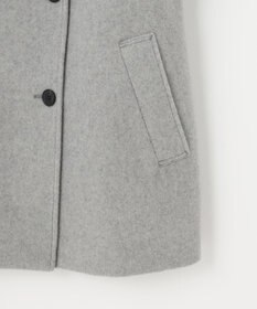 J.PRESS LADIES L Jackal 140sソフトメルトン Pコート