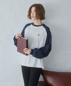 WEGO 【大好評により再入荷！】USPOLOだぼそでカラーロンT