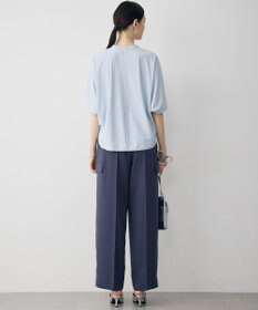 ICB FluidBackSatin ワイドストレートカーゴパンツ