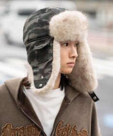 WEGO 【ユニセックス着用ITEM/暖かい】フライトキャップ