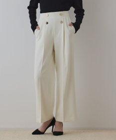 GRACE CONTINENTAL ダブルクロスマリンパンツ