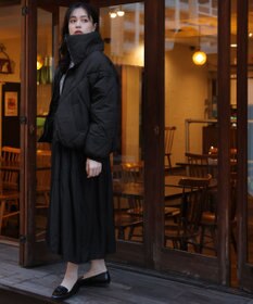 Tiaclasse 【洗える】ドッキングツイードワンピース