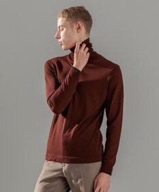 JOSEPH HOMME ウォッシャブルメリノ　タートルネックニット