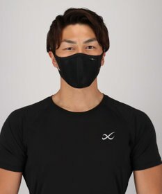 CW-X 【UNISEX】スポーツマスク　息がしやすい３D設計　フィットしやすいノーズワイヤー　メッシュ　/ワコール　HYR701