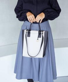 組曲 2WAYハンドルスクエアトート バッグ