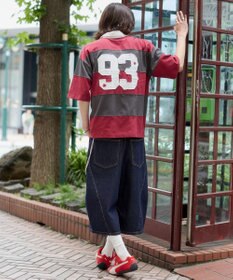 WEGO 【ユニセックス着用ITEM】ナンバリングラガーシャツ