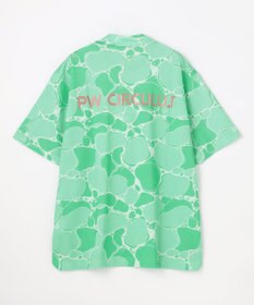PW CIRCULUS 【MEN】WATER SURFACE プリントモックネックT ゴルフ
