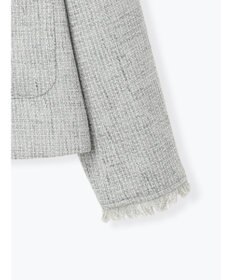 Te chichi 【セレモニーアイテム】ツイードノーカラージャケット